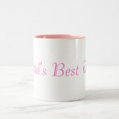 Moederdag World's beste moeder Tweekleurige Koffiemok (Center)