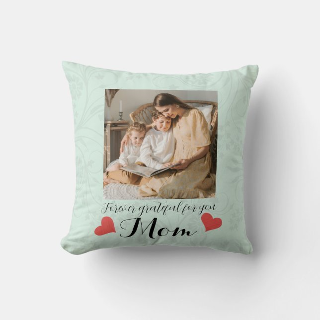 Moederdag Worp Kussen Cadeau voor Moeder  (Voorkant)