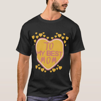 moederdag Yellow Love Boy T-shirt