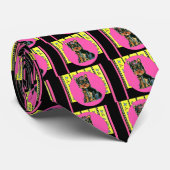 Moederdag Yorkie Poo Stropdas (Opgerold)