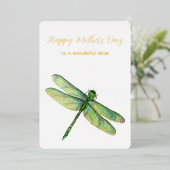 Moederdag zister folie feestdagenkaart (Staand Voorkant)