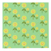 Moederdag - Zonnebloemen - Aangepaste foto uploade Kubus (Rechts)