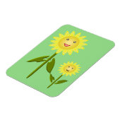 Moederdag Zonnebloemen Magneet (Linkerzijde)