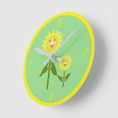 Moederdag Zonnebloemen Ronde Klok (Hoek)