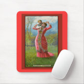 Moederdag Zonnige Uren Vintage Muismat (Met muis)