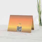 Moederdag Zonsondergang en bloemen 2584 Kaart (Achterkant)