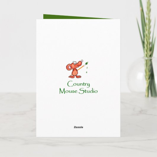 Moederdag zuster Cute Waterverf Sparrow Kaart (Achterkant)