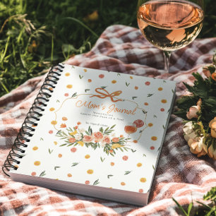 Moederdagboek Gepersonaliseerde citrus bloemende Notitieboek