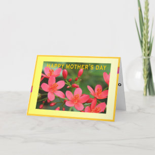 Moederdagkaart Bedankkaart