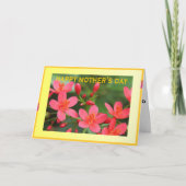 Moederdagkaart Bedankkaart (Voorkant)