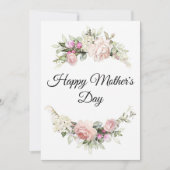 Moederdagkaart Bedankkaart (Voorkant)