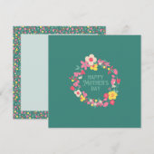 Moederdagkaart Bedankkaart (Voorkant / Achterkant)