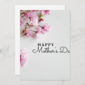 Moederdagkaart - Botanische wilde bloemen  Feestdagenkaart (Voorkant / Achterkant)