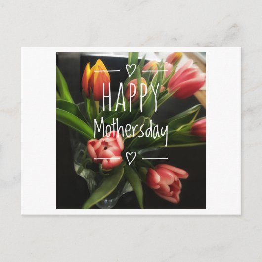 Moederdagkaart Briefkaart (Voorkant)