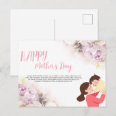 Moederdagkaart Briefkaart (Voorkant / Achterkant)