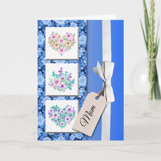 Moederdagkaart 'Een geschenk van liefde' Kaart (Voorkant)
