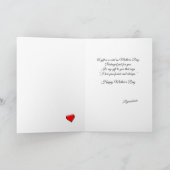 Moederdagkaart 'Een geschenk van liefde' Kaart (Binnen)