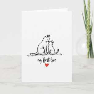 Moederdagkaart Eerste Liefde Kaart