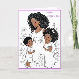 Moederdagkaart Feestdagen Kaart