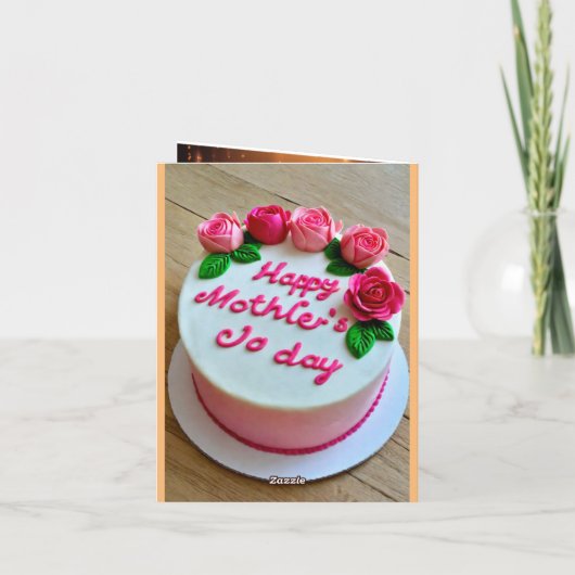 Moederdagkaart Feestdagen Kaart (Achterkant)