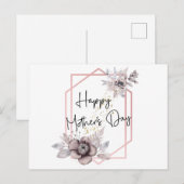 Moederdagkaart Gelukkig Moederdag Briefkaart (Voorkant / Achterkant)