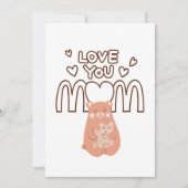 Moederdagkaart, Grappig Moederdaggeschenk voor mam Kaart (Voorkant)