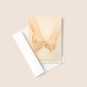 Moederdagkaart – Hand in Hand Kaart
