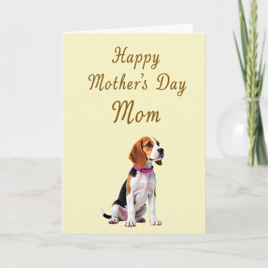 Moederdagkaart Hound Love Kaart (Voorkant)