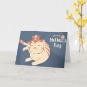 Moederdagkaart Kaart (Gele Bloem)