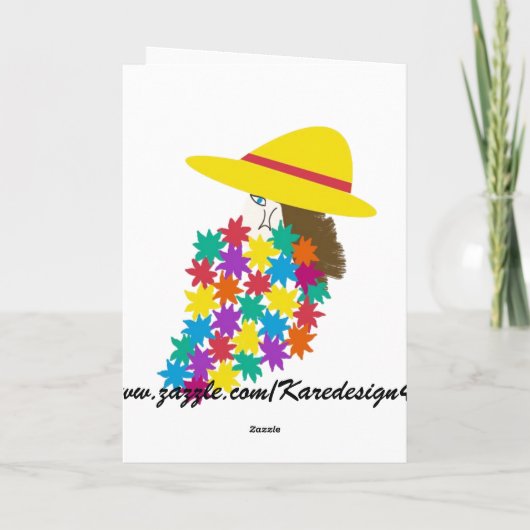 Moederdagkaart Kaart (Achterkant)