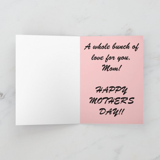 Moederdagkaart Kaart (Binnen)