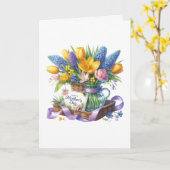 Moederdagkaart Kaart (Gele Bloem)