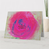 Moederdagkaart Kaart (Achterkant)