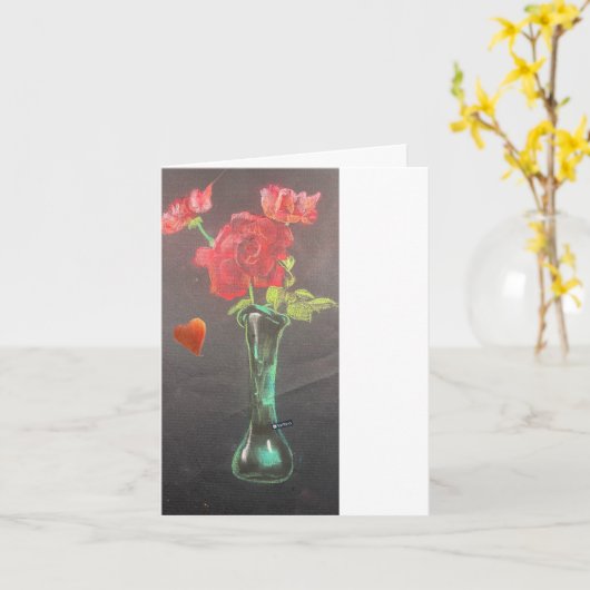 Moederdagkaart Kaart (Gele Bloem)