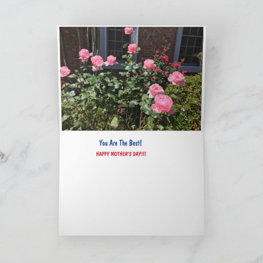 Moederdagkaart Kaart (Binnen)