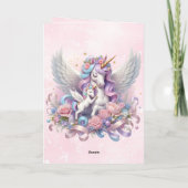 Moederdagkaart. Kaart (Achterkant)