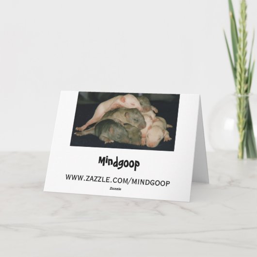 Moederdagkaart Kaart (Achterkant)