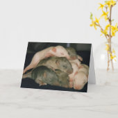 Moederdagkaart Kaart (Gele Bloem)