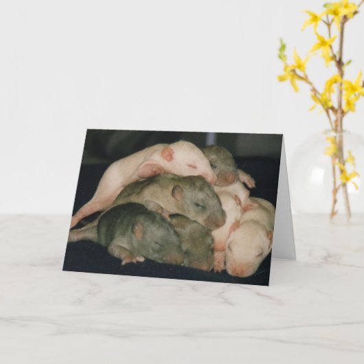 Moederdagkaart Kaart (Gele Bloem)