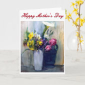 Moederdagkaart Kaart (Gele Bloem)