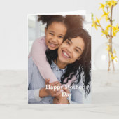 Moederdagkaart Kaart (Gele Bloem)