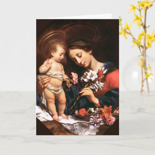 Moederdagkaart Kaart (Gele Bloem)