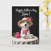 Moederdagkaart Knuffelvriend Kaart (Gele Bloem)