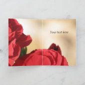 Moederdagkaart met rozen kaart (Binnen)