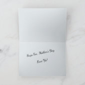 Moederdagkaart orang-oetanmoeder kaart (Binnen)