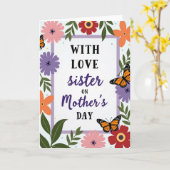 Moederdagkaart Pastel Sisters Kaart (Gele Bloem)