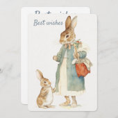 Moederdagkaart Rabbit Peter Feestdagenkaart (Voorkant / Achterkant)