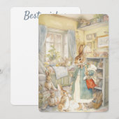 Moederdagkaart Rabbit Peter Feestdagenkaart (Voorkant / Achterkant)