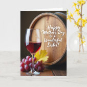 Moederdagkaart Rustieke Vreugde Kaart (Gele Bloem)
