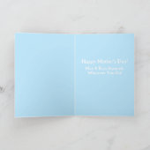 Moederdagkaart van de hond kaart (Binnen)